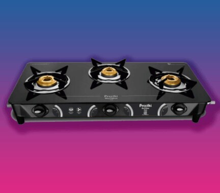 preethi zeal gas stove