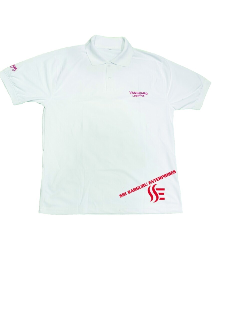 Premium Quality Collar Cuff T-Shirt, Color- White in Itarsi at
