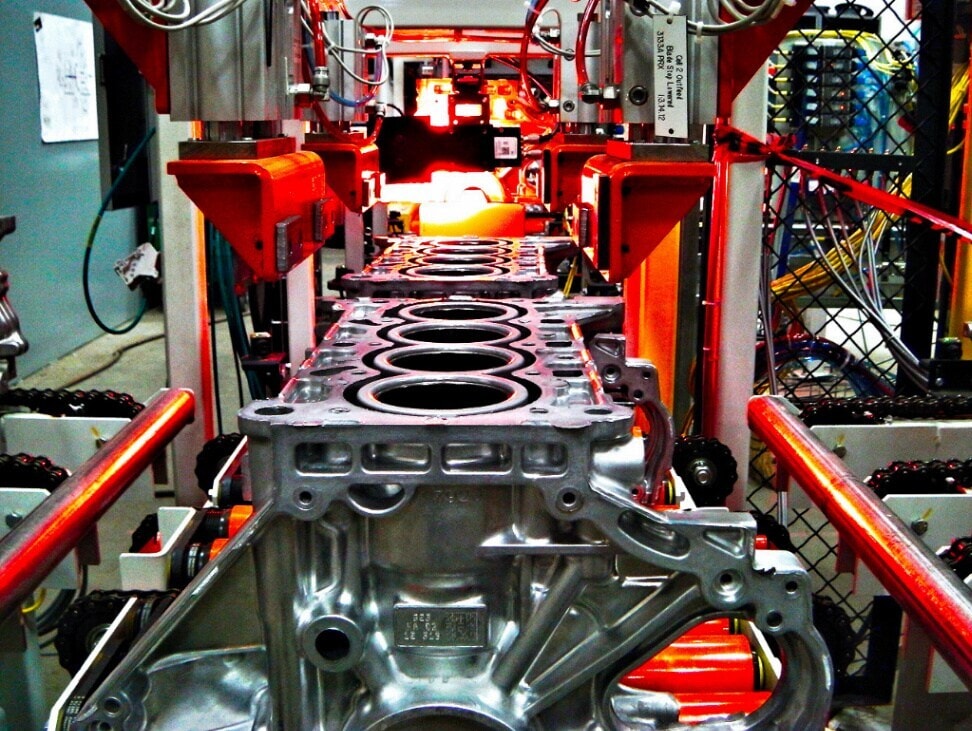 Automotive Grade Aluminum Alloy Pressure Die Casting, Multi-cavity ...
