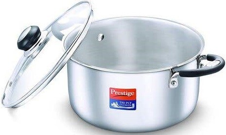 Prestige Triply Splendor Casserole With Lid 200 Mm Litres in