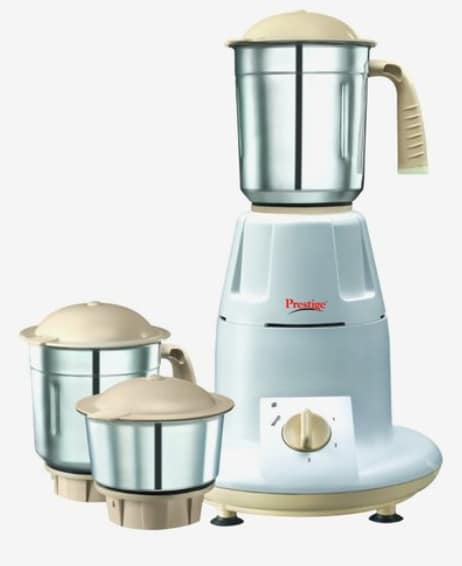 Prestige Eco 500 Watts Jars Mixer Grinder (White) in Mumbai at