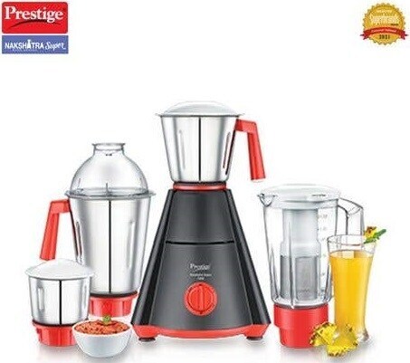 Prestige Nakshatra Super Mixer Grinder- 750 Watts With
