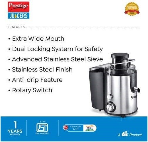 Prestige PCJ Juicer in Kolkata at ₹ 4,069 ₹ 4,195 by S K