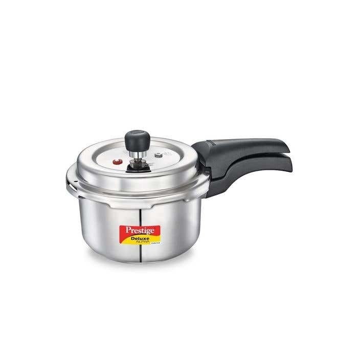 Prestige Svachh Deluxe Alpha 2L Stainless Steel Outer Lid Pressure
