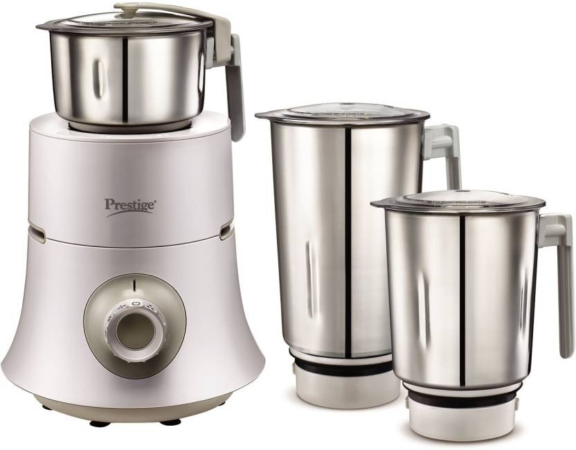 Prestige Teon 750 W Mixer Grinder (White, Jars) in Goa at