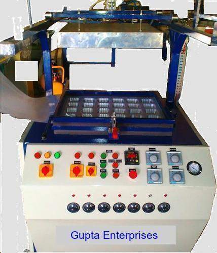 Prime Machinery Semi Automatic Thermocol Dona Making Machine in