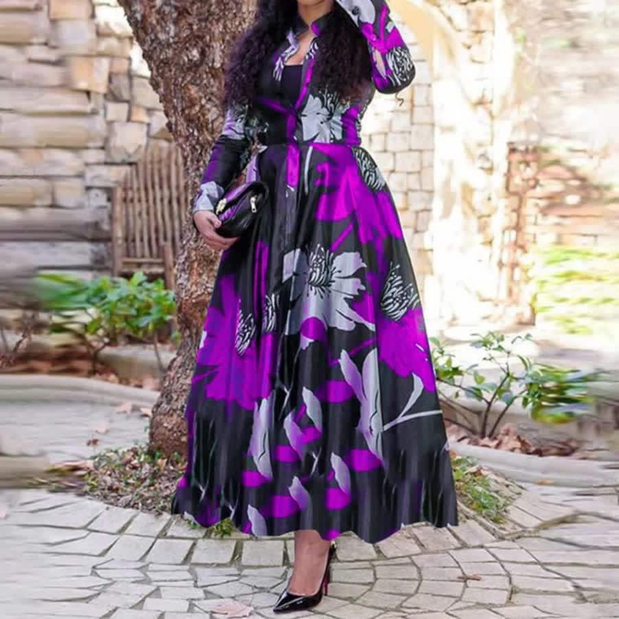 chinese dress ladies African Elephant Black And White Sleeveless Maxi Dress for Women V Neck  Loose Long Casual Beach Sundress with Pockets S at Amazon Women's Clothing  store