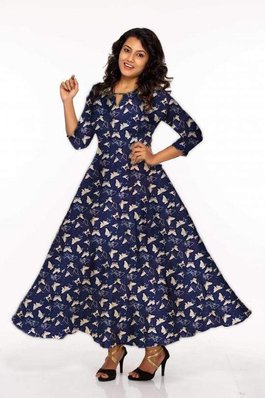 sachin and babi light blue dress georgette: Dresses For Women
