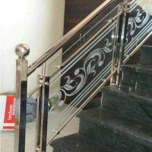 Printed Glass Railing Printed Glass Railing in Jaipur at ₹ 326 - ₹ 369 / Sq.ft by Bhati ...
