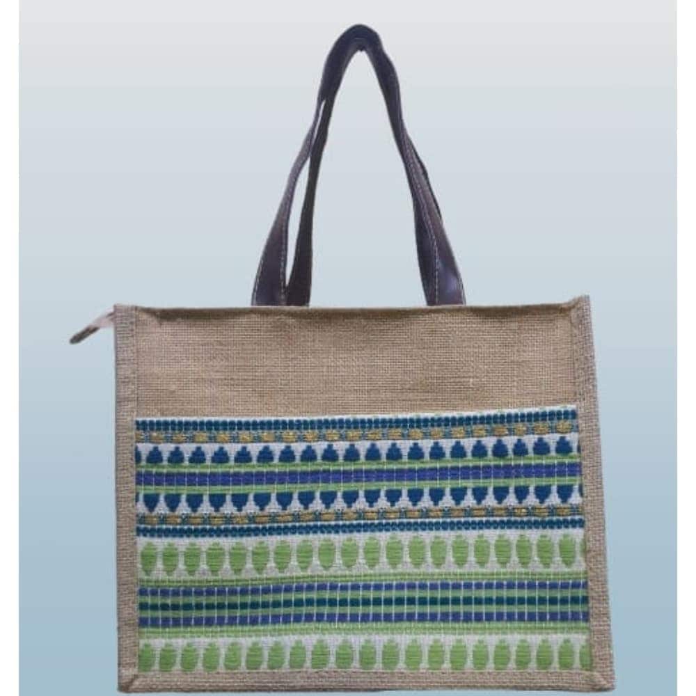 Printed Jute Tote Bag for Grocery in Delhi at ₹ 40 ₹ 80 Pc