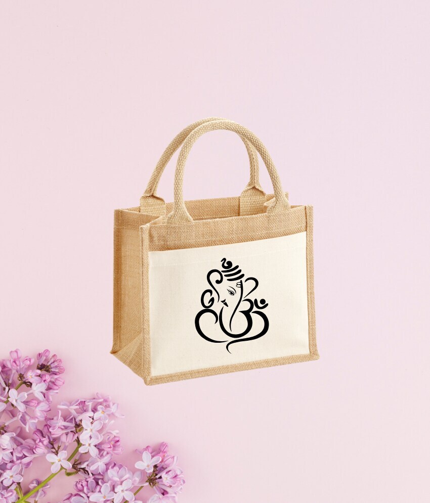 Printed Stylish Jute Gift Bags in Morbi at ₹ 50 Pc by Mamta