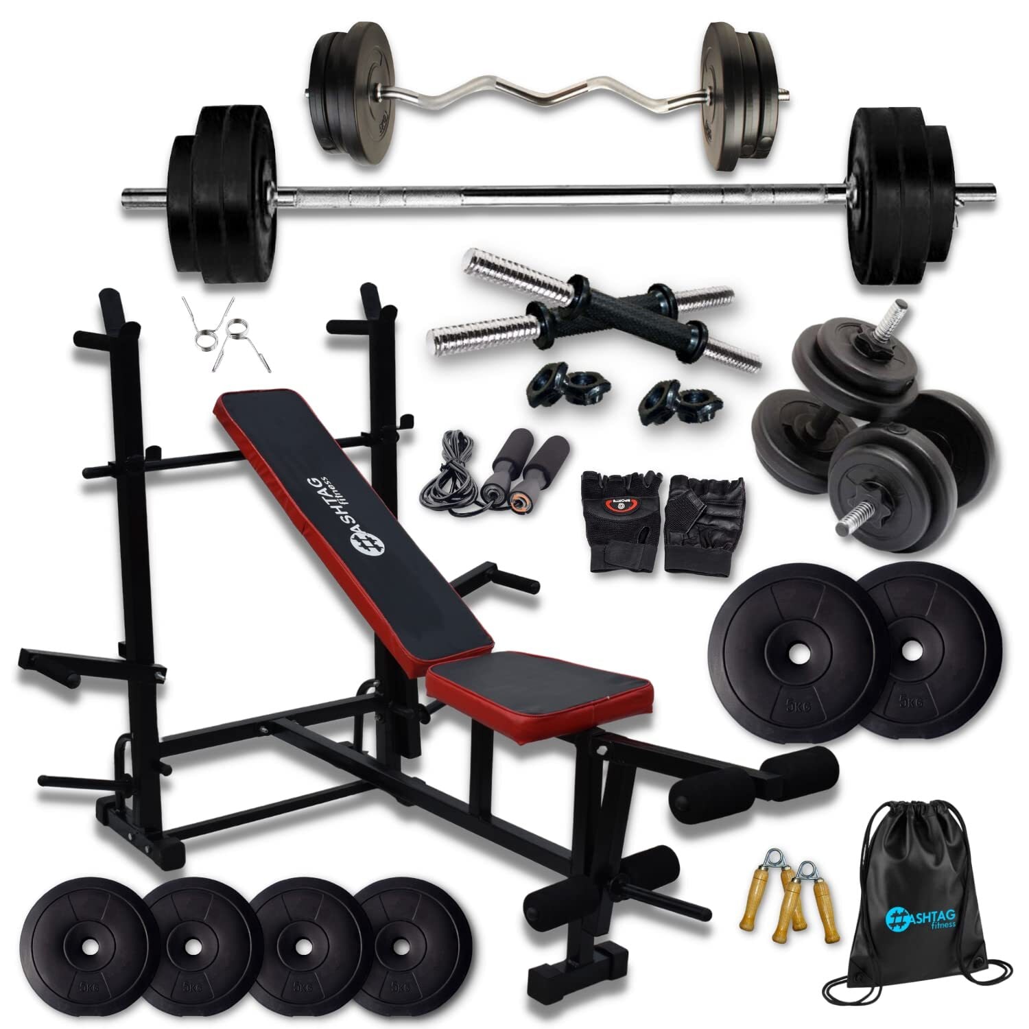 Dumbbell Gym Kit Equipment Soulflex Adjustable Dumbbells Barbell