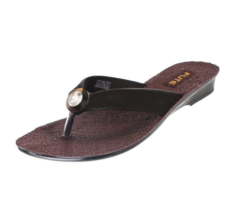 PU-FLITE BROWN WOMEN CASUALS SLIPPERS_PUL-37 in Delhi at ₹ 200