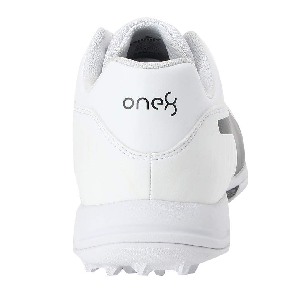 PUMA evoSPEED one8 R White Black Mens Cricket Shoes [105031] White