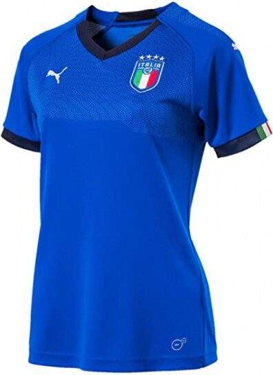 Mens Shirts T Shirt Italia Puma Puma Men's Football-themed Plain Polyester Shirt 2018/19, Regular