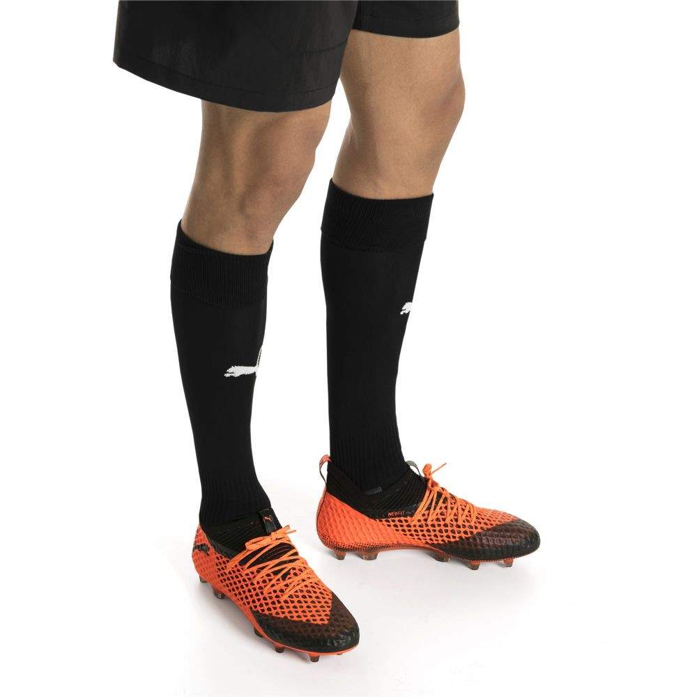PUMA FUTURE NETFIT FG AG Black Men [104812] Orange in Delhi - Main Image