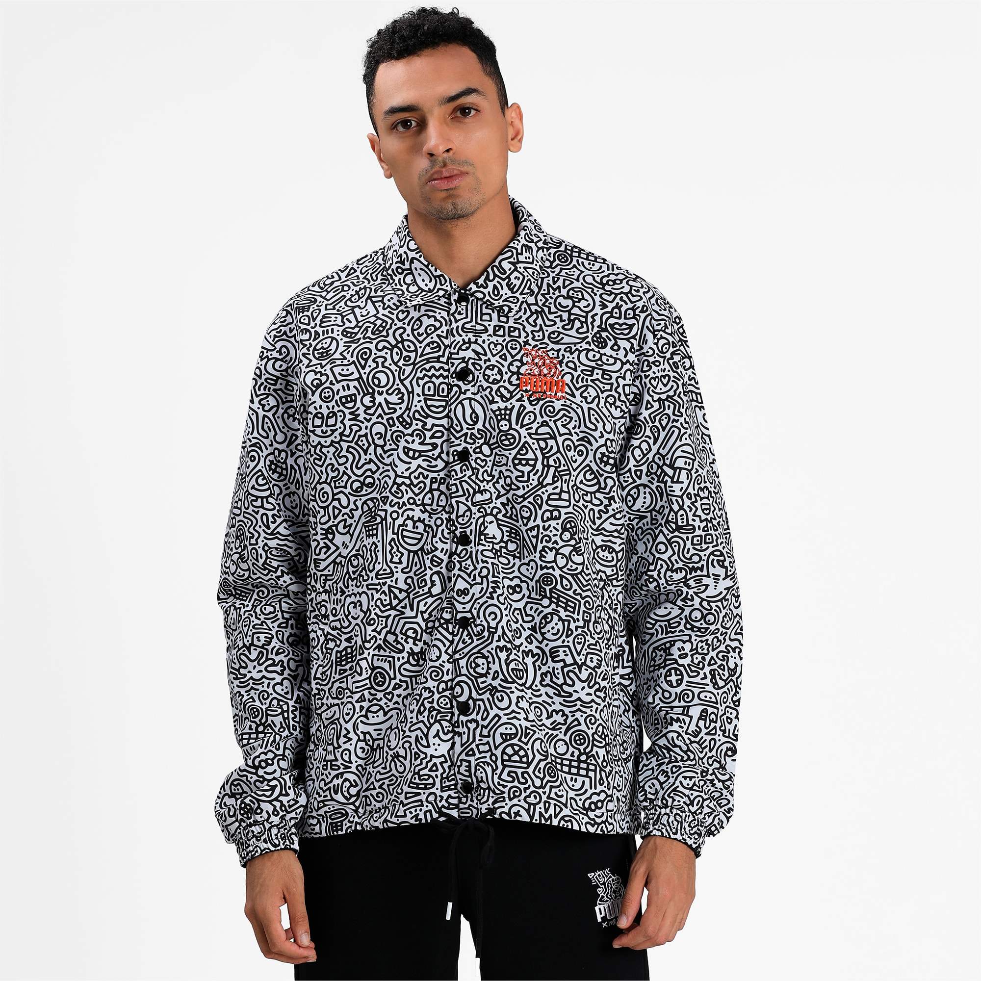 PUMA X MR DOODLE Puma X Mr Doodle Aop Hoodie | Dressinn