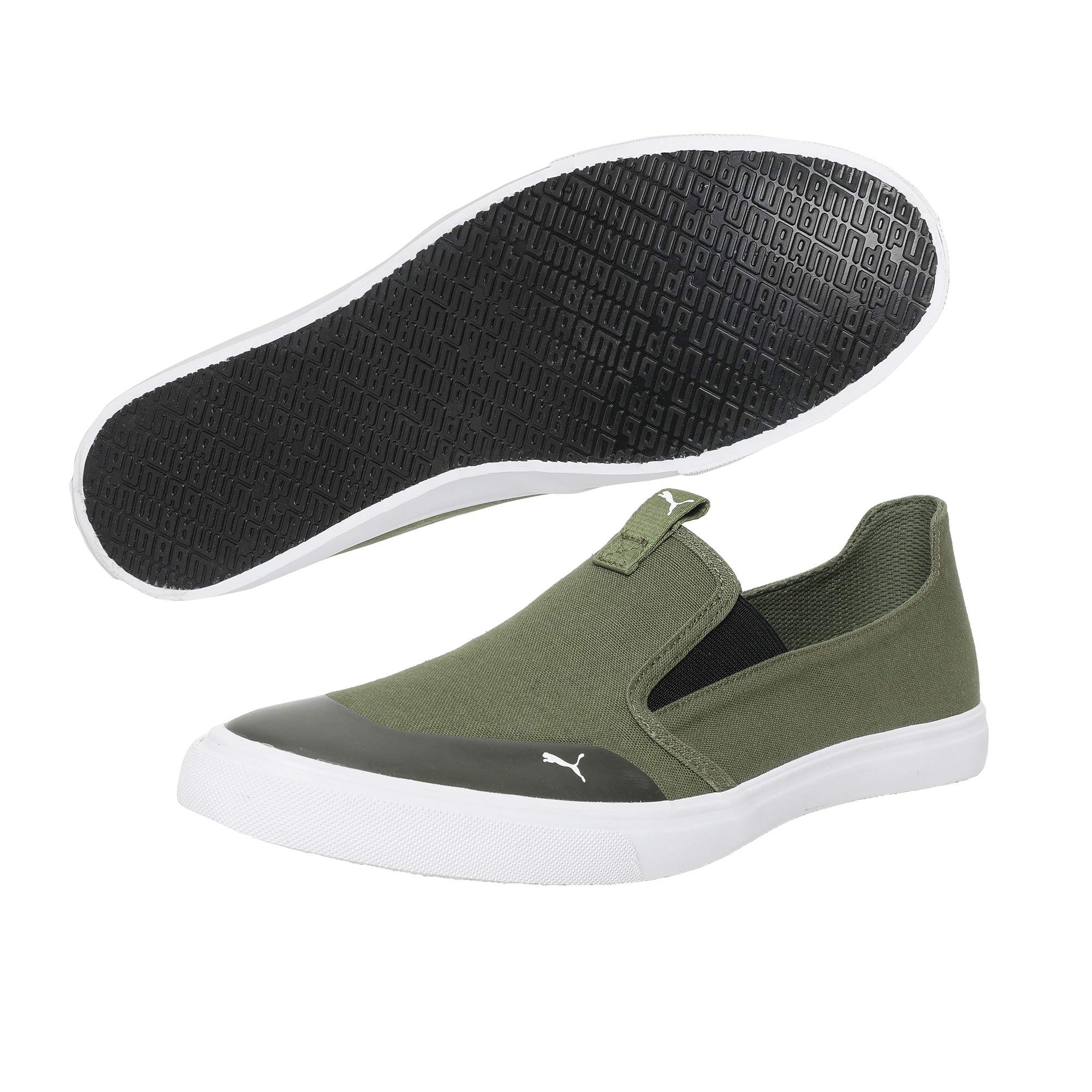 PUMA Lazy Knit slip on IDP Men [369705] Olive 11 in Vadodara at