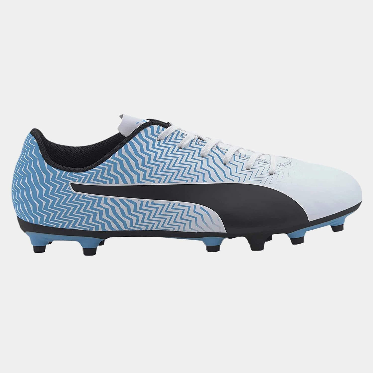 PUMA Men's Rapido Fg Football Shoes (Blue, White) in Rudrapur at