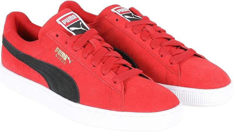 PUMA Mens Suede Classic Casual Shoes (Size 13, Red) in Mumbai at