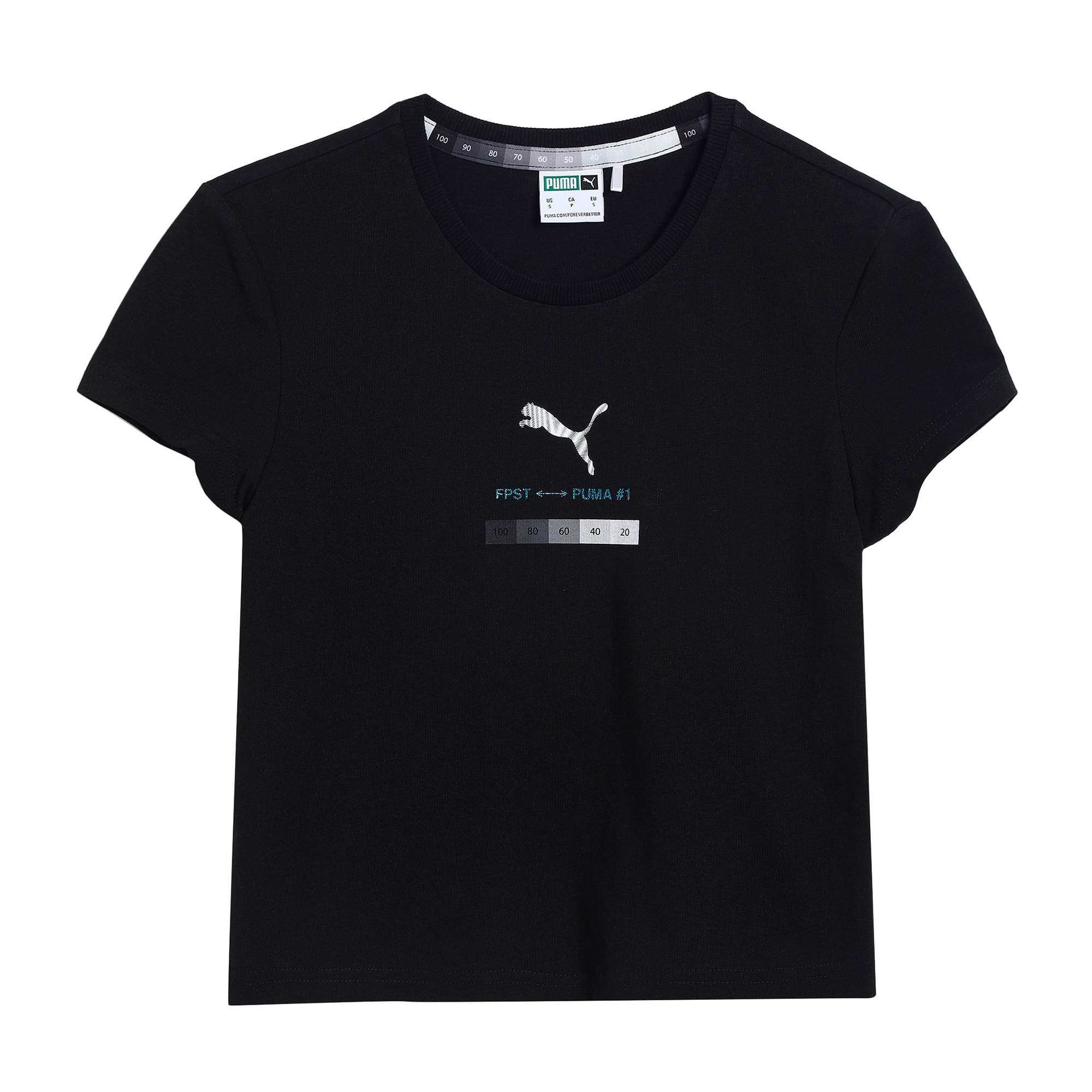 PUMA X Felipe Pantone Cropped Women Relaxed T-Shirt 530392_01 in