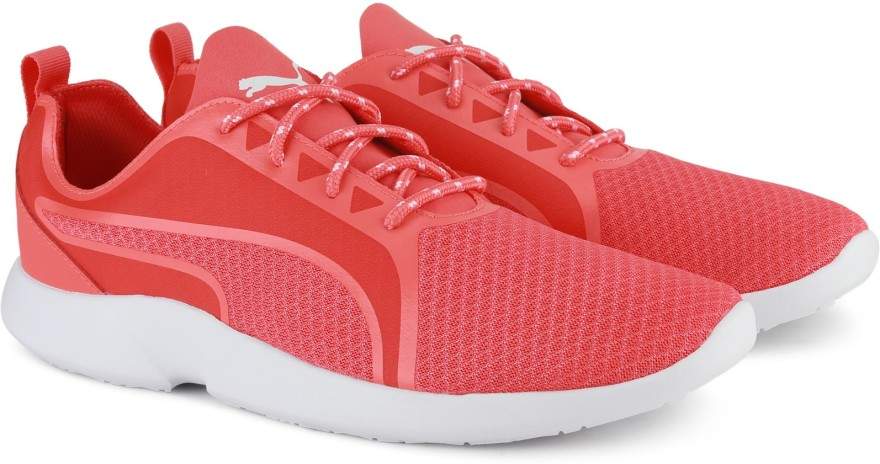 PUMA Womens Vega Evo Running Shoes (Size 6, Red, Pink) in