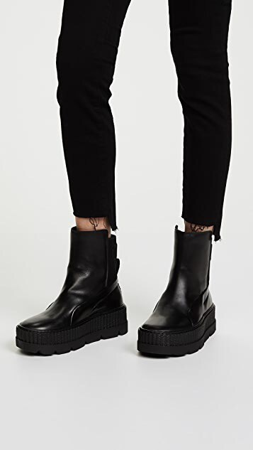 fenty x chelsea sneaker boots