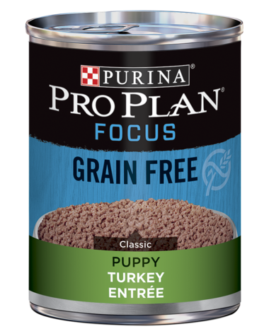 Purina Pro Plan Focus Grain Free Puppy Classic Turkey Entree Wet