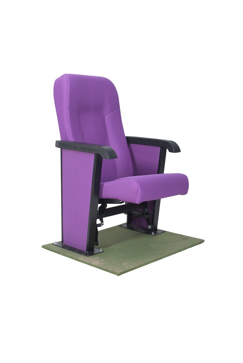 Purple Auditorium Push Back Chair in Haldia at ₹ 3,450 ₹ 3,650