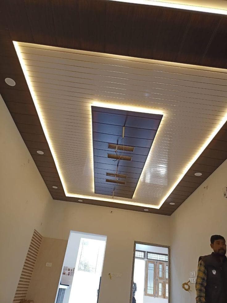 PVC False Ceiling Design Stylish PVC Ceiling Design in Khammam at