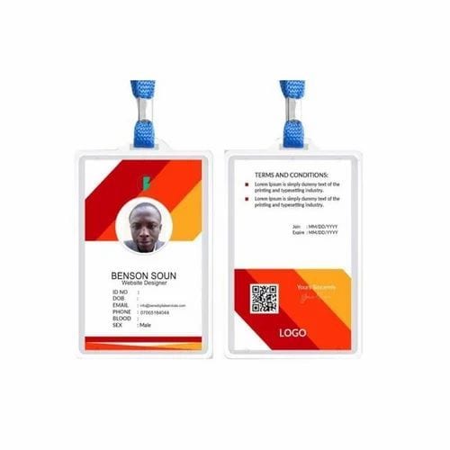 Pvc Hd Office Id Card in Mumbai at ₹ 10 - ₹ 15 / Crd by Vanguard