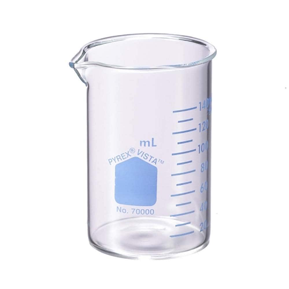 Corning 1000-50 Pyrex Low Form Griffin Beaker, 50 ML