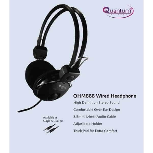 Quantum- QHMPI Stereo Headphone (QHM888) in Kolkata at ₹ 340