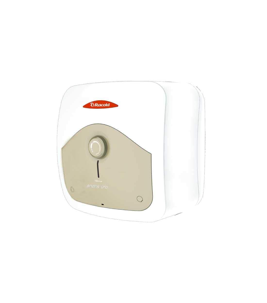 Racold Andris Uno White Body Sandy Panel Storage 2Kw 15 Liter Vertical Water  Heater in Mumbai at best price by Satyam Novelties - Justdial