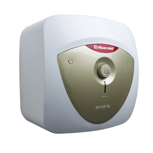 Racold 25 ltr Andris Lux Plus Electric Storage Heater (White Body, Sandy  Panel) in Jalna at best price by New Balaji Enterprises - Justdial