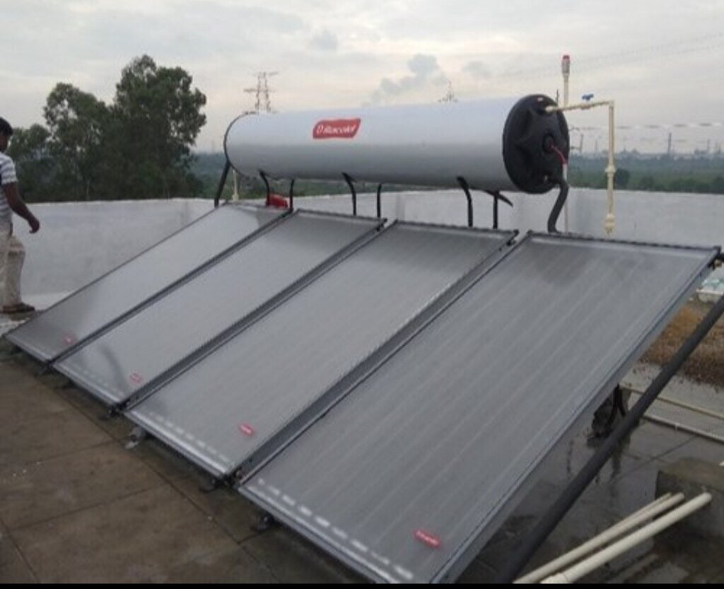 Racold Solar Geyser 500 LPD FPC Pressure system in Bareilly at best price  by Ever Green Solar System - Justdial
