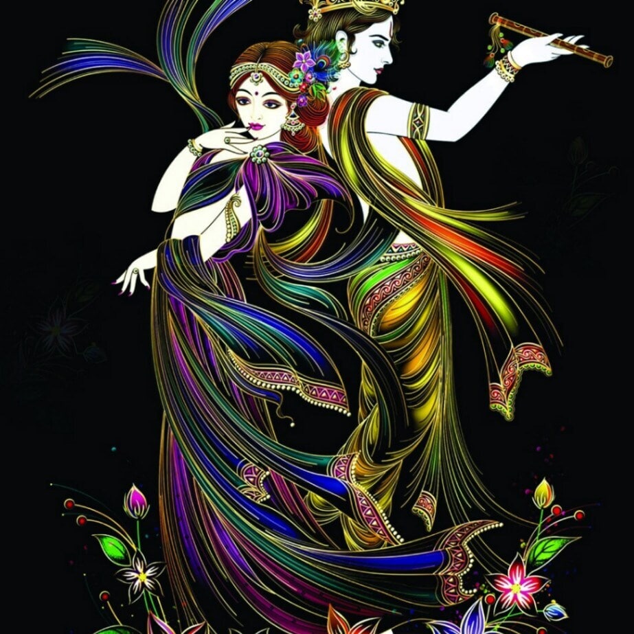 Radha Krishna Interior Decor Wallpaper in Kanpur at ₹ 1,350