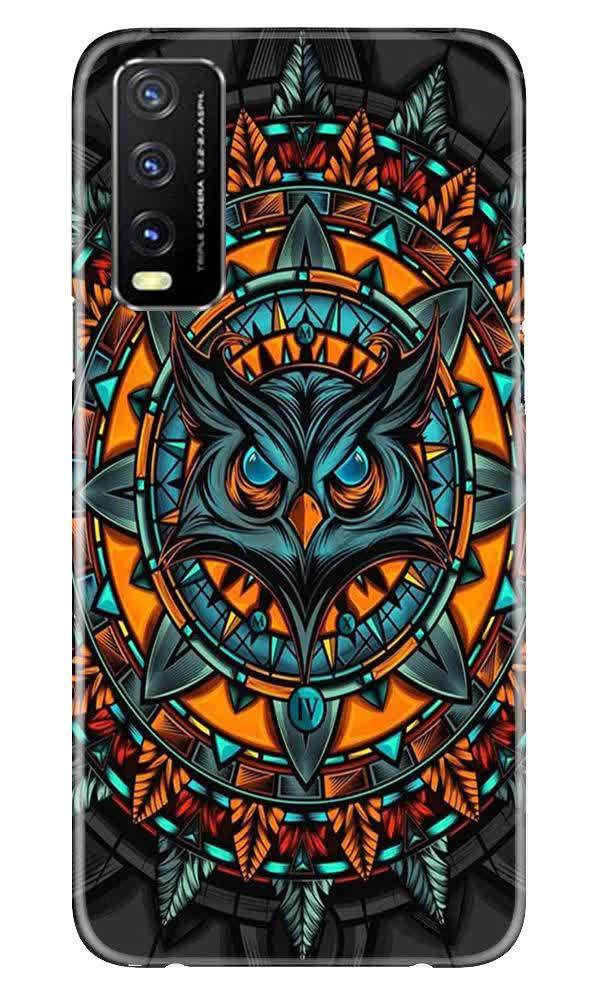 Radium Graphic Designers Phone Back Cover with Owl Design in