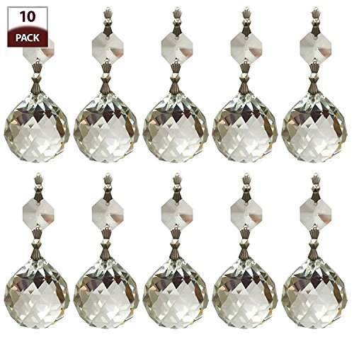 Rasmy Home Decors Replacement Chandelier Crystal Prism Clear K9 Quality Faceted Ball With Chrome Connectors And An Octogan Beads Pack Of 10 Features Reviews In India Justdial Rasmy Home Decors Replacement, Chandelier Replacement Glass Beads