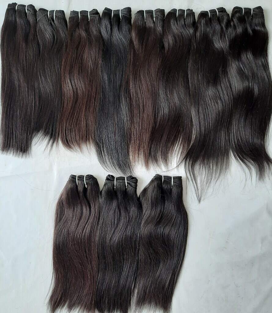 Remy Straight Human Hair Extensions for Women, 18-24 inches in