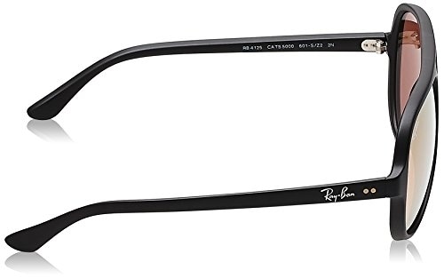 Ray Ray-Ban Cats 5000 RB4125 Sunglass Matte Black [601S/Z2] in