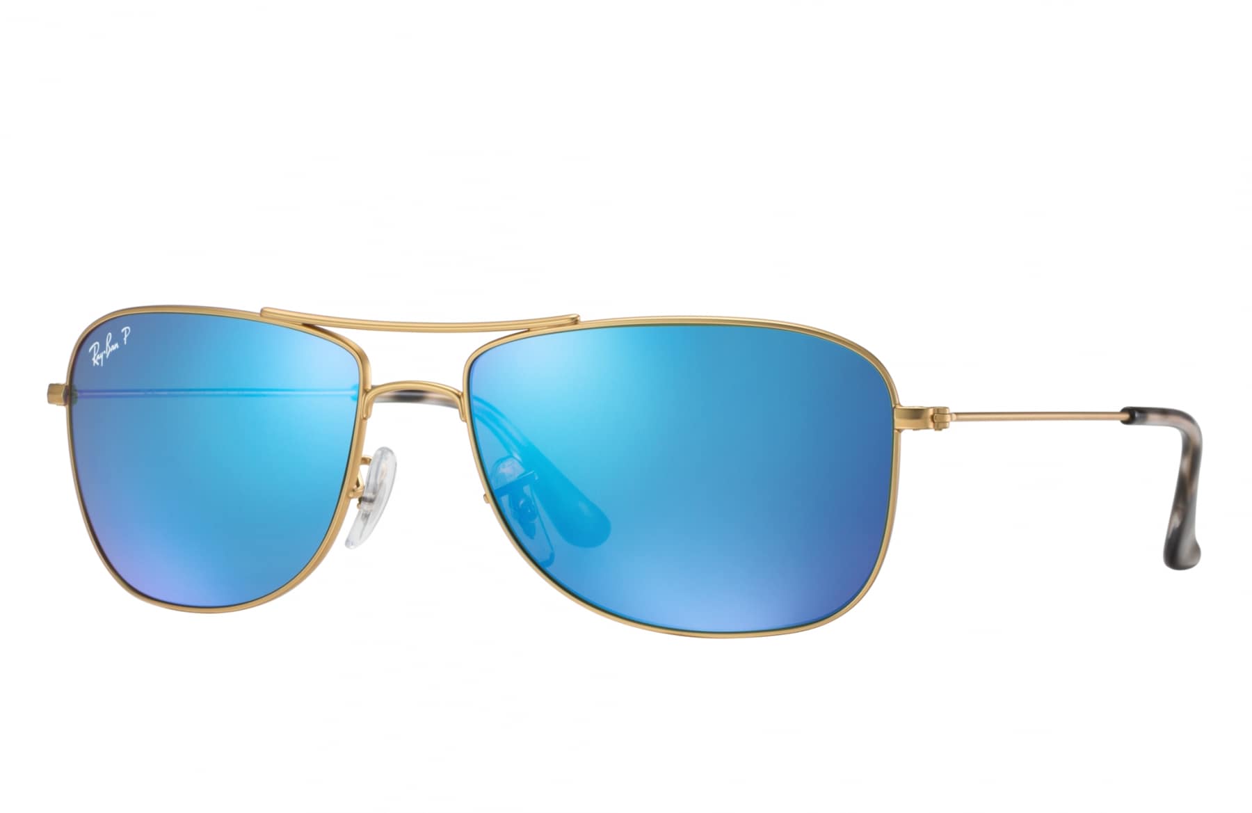 Buy Rayban Unisex Square Sunglasses Blue Mirror Chromance Polarized Rb3543 112 A1 Features Price Reviews Online In India Justdial