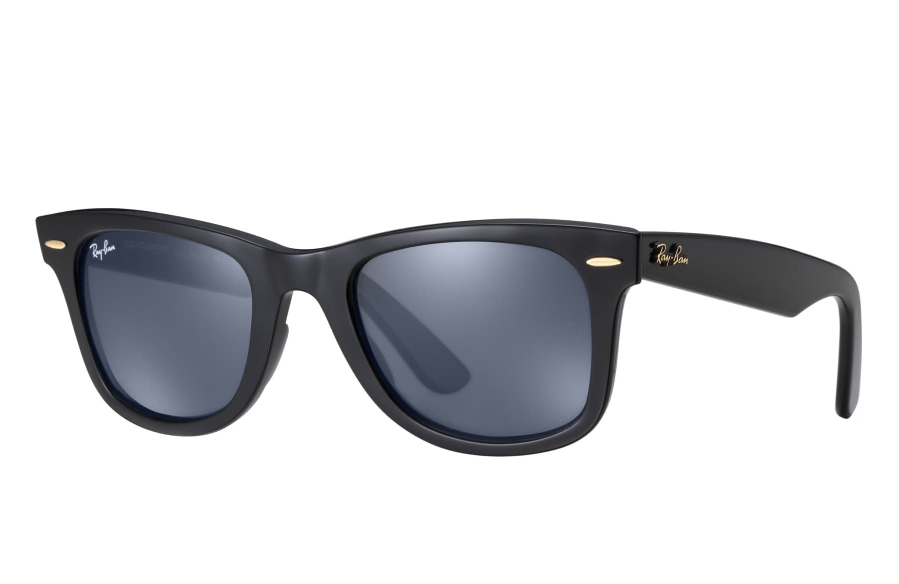 Ray-Ban Unisex Wayfarer Sunglasses Black, Blue Grey Classic