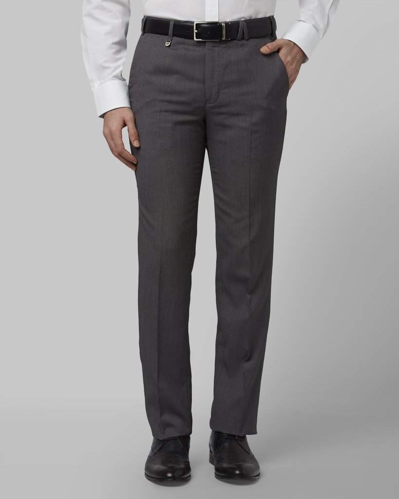 Raymond Park Avenue Black Slim Fit 