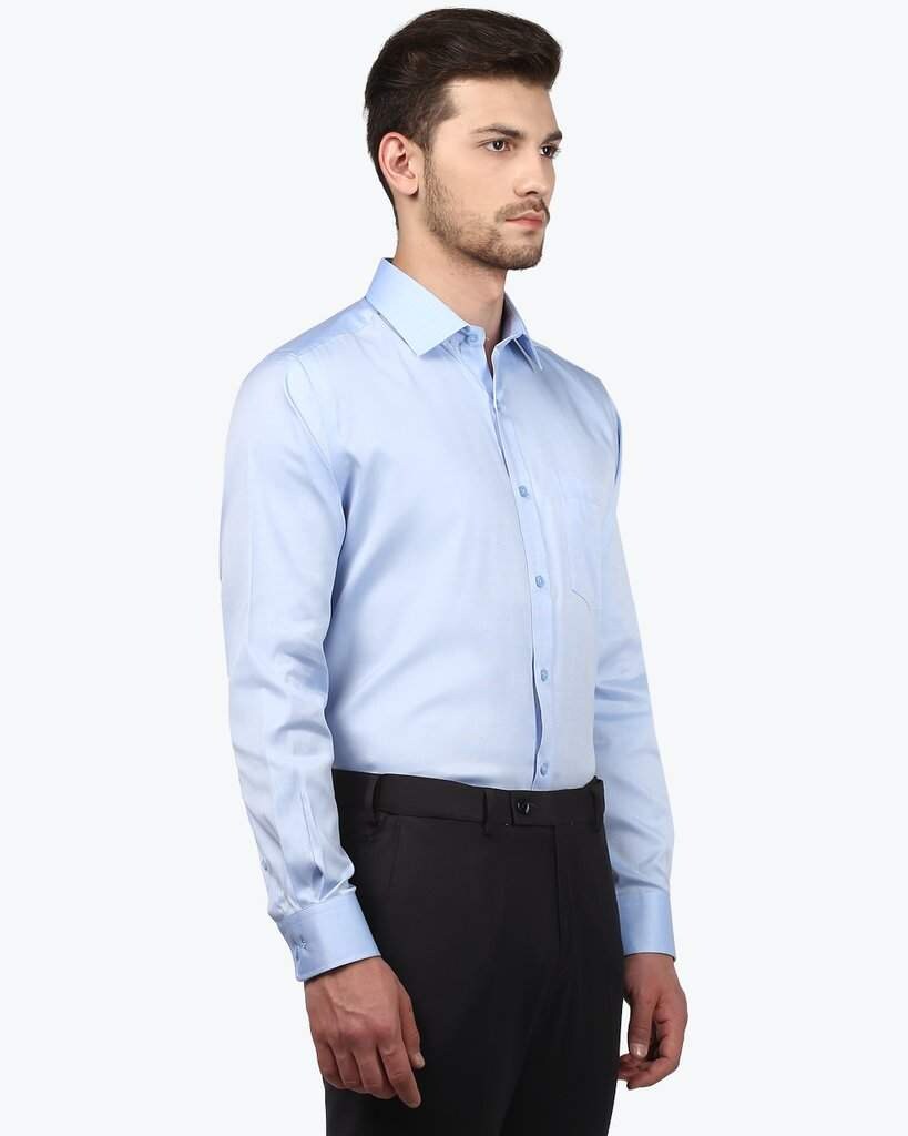 Raymond Park Avenue Blue Regular Fit 
