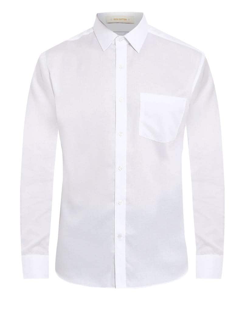 Raymond PARK AVENUE White Regular Fit Shirt [PMSK10780-W181F039
