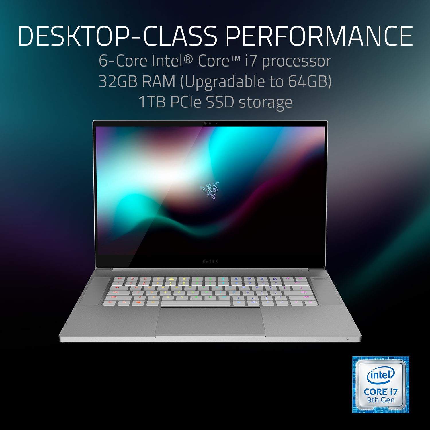 Razer Blade 15 Studio Edition Laptop: Intel Core i7-9750H NVIDIA