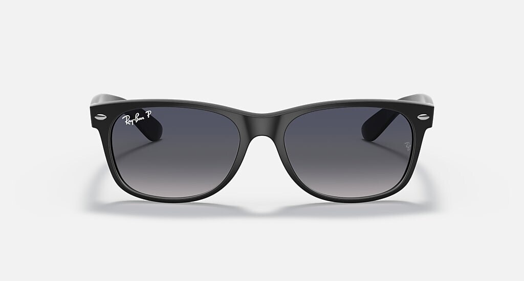 Ray-Ban New Wayfarer Matte Sunglasses (Blue Gradient