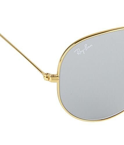 Ray-Ban RB3025I-58-L1744 Aviator Unisex Full Rim Sunglass (Clear