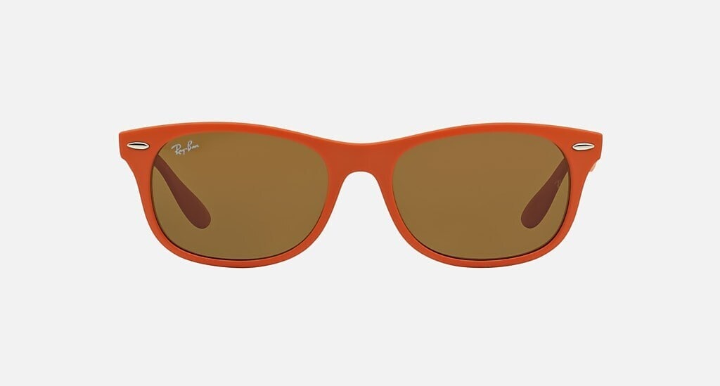 Ray Ray-Ban New Wayfarer Liteforce RB4207 Sunglass Matte Orange